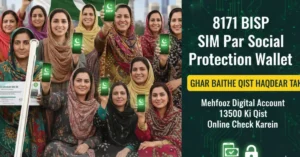 8171 BISP SIM Par Social Protection Wallet Active Karne Ka Tareeqa