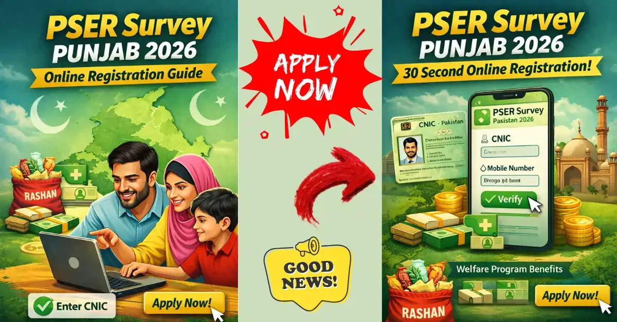 PSER Survey Punjab 2026 – Complete Online Registration Guide for Welfare Programs